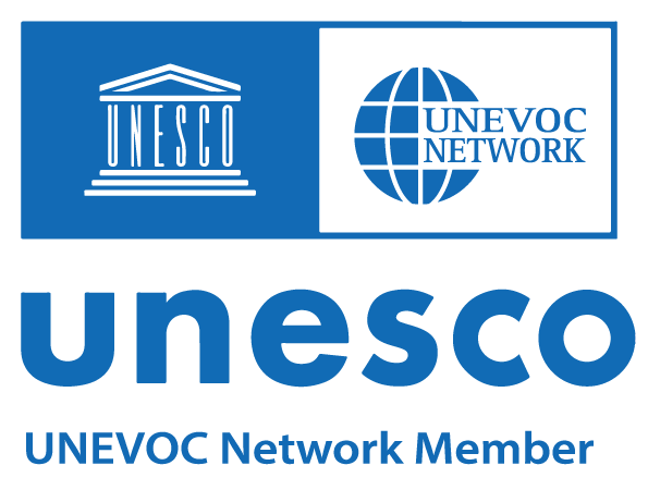 UNEVOC Network Logo blue en