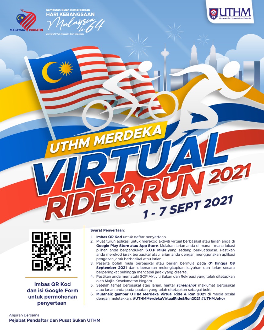 UTHM Merdeka Virtual Ride Run