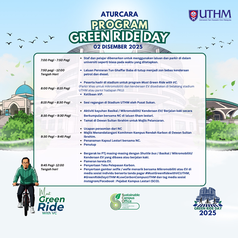 Aturcara Must Green Ride with VC