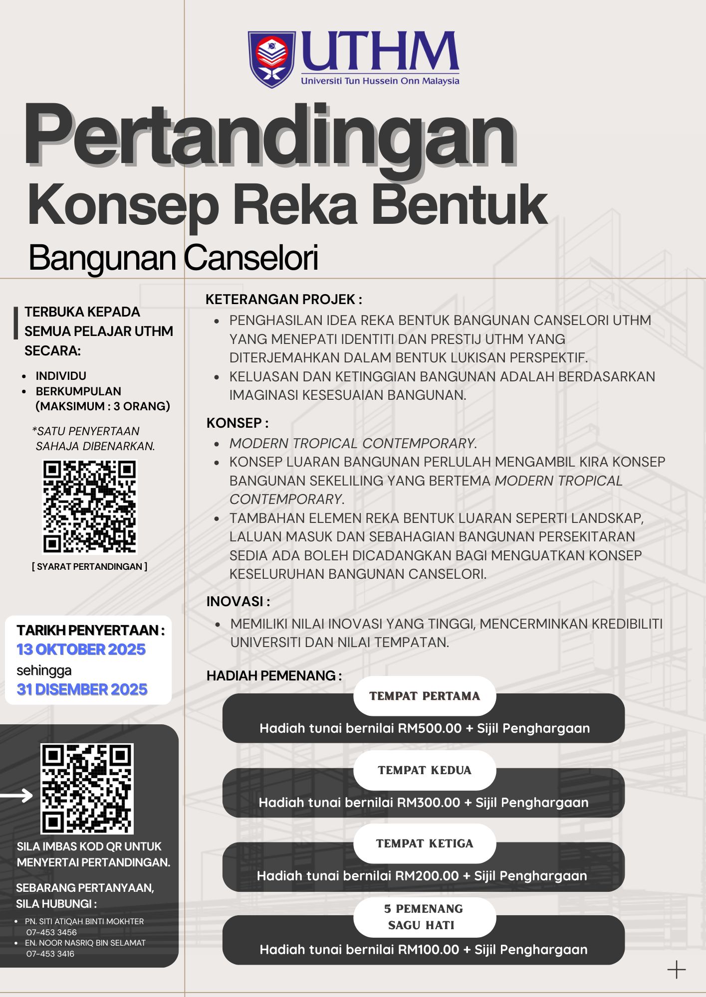 Poster Reka Bentuk Bangunan Canselorijpg